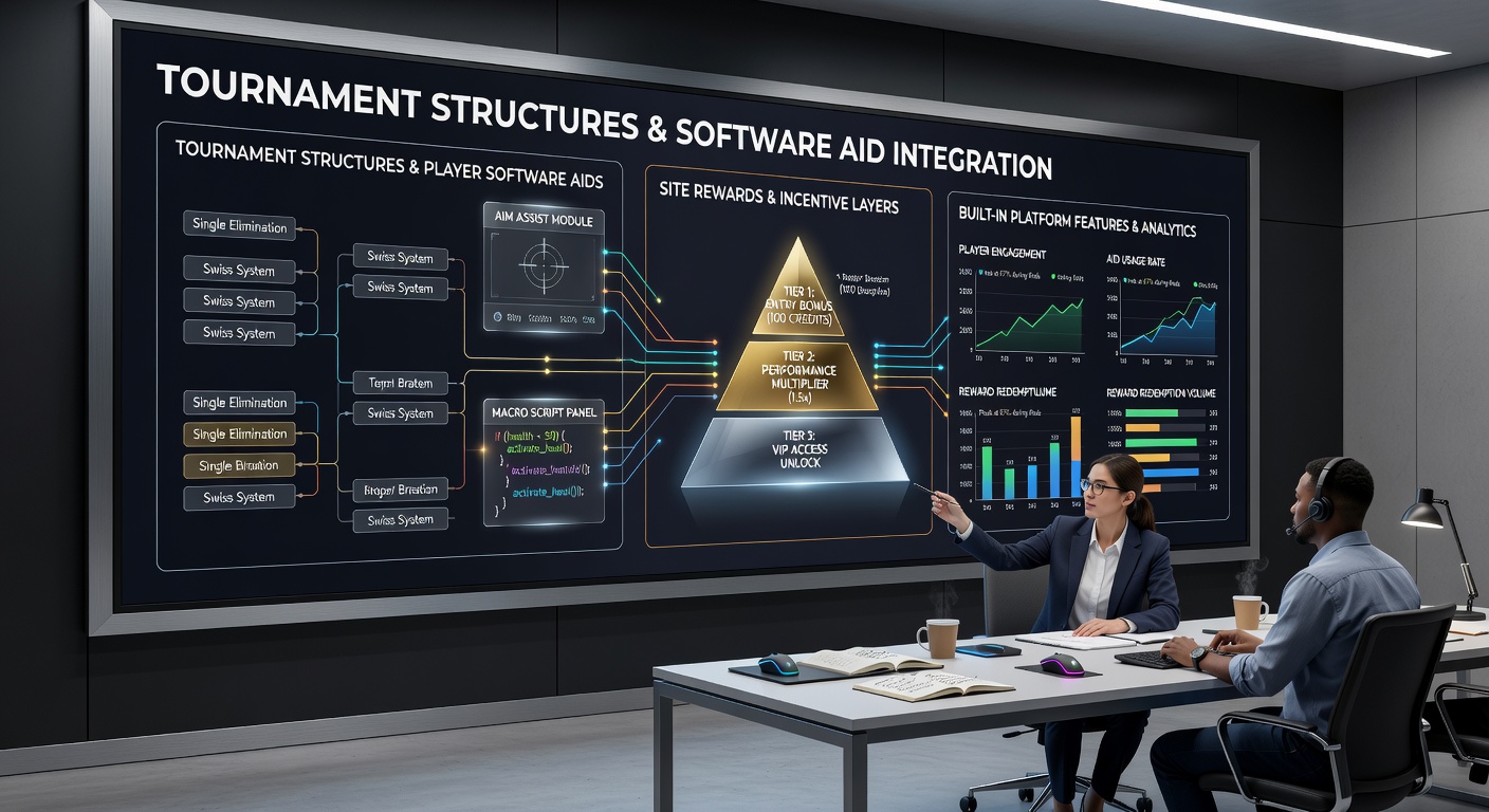 Security protocols and reward integration in digital poker tournaments